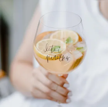 Sklenice Bella Rose Sklenice na drink Letní pitíčko