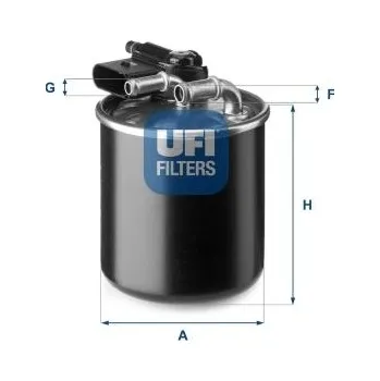 Palivový filtr Palivový filtr UFI 24.148.00