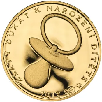 Česká mincovna Dukát k narození dítěte 2012 3,49 g