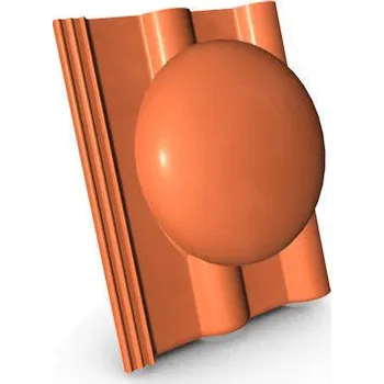 Střešní krytina KMB Beta elegant cihlový odvětrávací komplet betonový