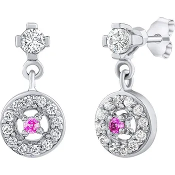 Náušnice Decentní stříbrné náušnice s puzetou TXE500241