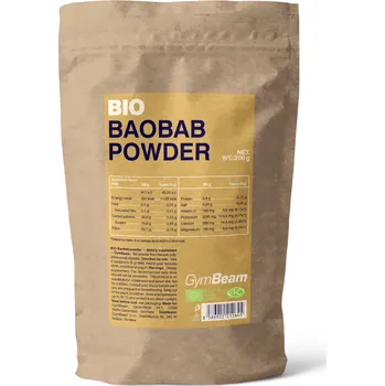 Anabolizér GymBeam BIO Baobab prášek 200 g