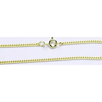 Náramek Zlatý náramek Curb Panzer 0,40 , žluté zlato id2836