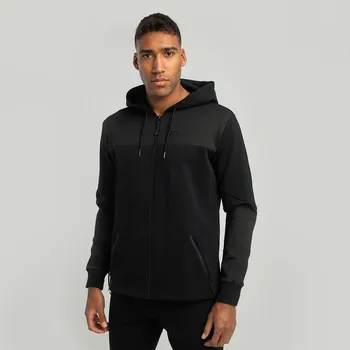 Pánská mikina STRIX Mikina Essential Zip Up Hoodie Black S