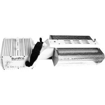 Osvětlení do terária SunPro Complete Fixture 315W CMH/230V vč. výbojky 315W/3K (Kompletní světelná sestava SunPro Complete Fixture CMH 315W včetně květové výbojky CMH315W/930. Zabudovaný digitální předřadník a stínidlo.)