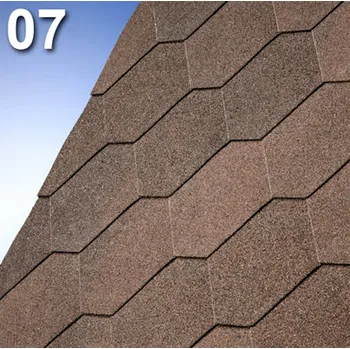 asfaltová šindel IKO ArmourShield plus (10)podvojná hnědá