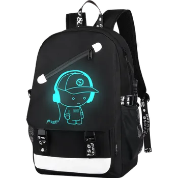 Školní batoh Senkey I love music 19,3 l černý