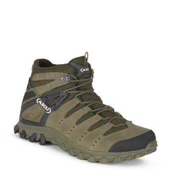 Pánská treková obuv Aku boty Alterra Lite GTX Mid Camo green-Black Velikost: 10 UK (44,5 EU)