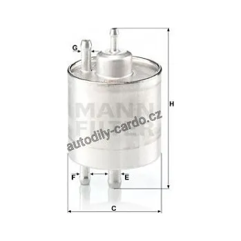 Palivový filtr Palivový filtr MANN WK513/5 (MF WK513/5)