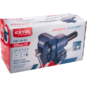 Svěrák svěrák otočný multifunkční, 125mm