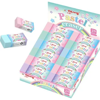 Pryž PKstar Guma pastelová 4x2x1,3cm