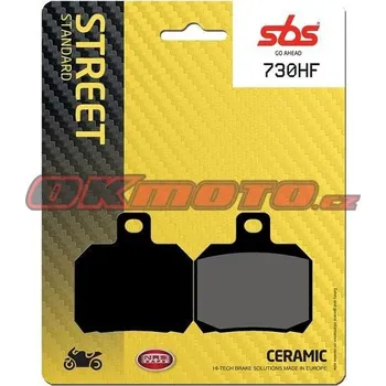 Brzdová destička Zadní brzdové destičky SBS 730HF - Ducati Panigale 1299 S, 1299ccm - 15-17
