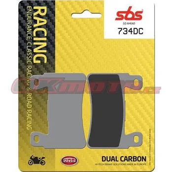 Brzdová destička Přední brzdové destičky SBS 734DC - Honda VTR 1000 SP-2, 1000ccm - 02-06