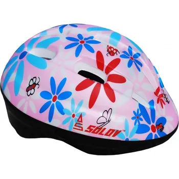 Cyklistická přilba Dětská cyklo helma SULOV® JUNIOR, sv. růžová s květy L Rulyt s.r.o, 5.května 435, 440 01 Dobroměřice, e-mail: info@rulyt.cz