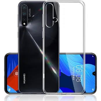 Silikonový kryt pro Huawei Nova 5T - Průhledný