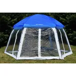 Zastřešení bazénu do prům. 3,66m, modro-bílé