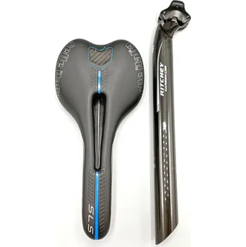 Sedlo na kolo Sedlo Selle Italia SLS + Ritchey Carbonio Monolink Podkarta: černo zelené