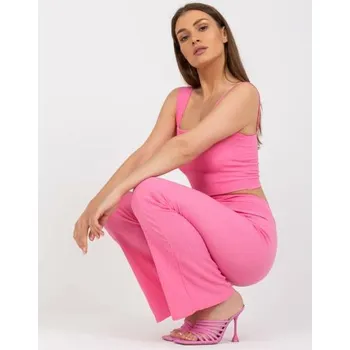 Dámský set s krátkým topem SARINA růžový