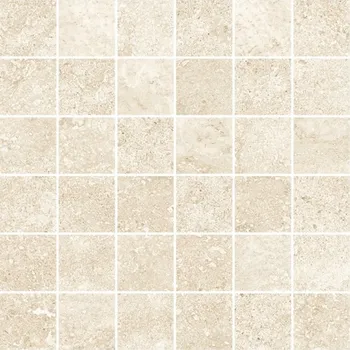 Thermae Mosaico 5x5 Honey - dlaždice mozaika 30x30 krémová TRM445N