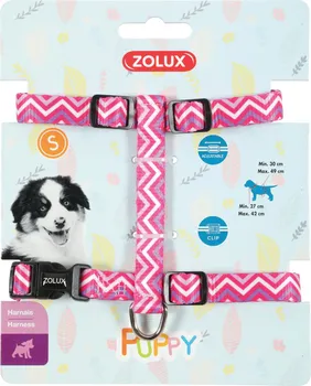 Postroj pro psa Zolux Pixie růžový 30-49 cm/13 mm