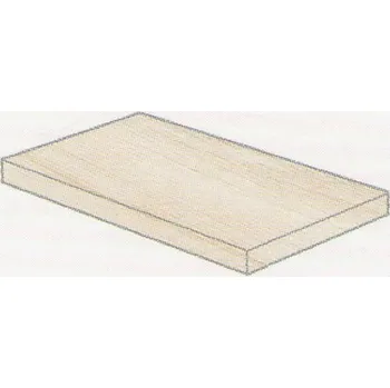 Obklad Lounge Angolo DX Rett. Ivory - schodovka pravá 33x120x4 krémová LNGG82K