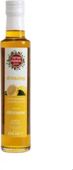 Rostlinný olej Cretan Farmers Extra panenský olivový olej s citronem 250 ml