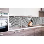 DIMEX KI-260-103 stříbrné vlny 260 x 60…