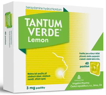 Lék na bolest v krku Tantum Verde Lemon