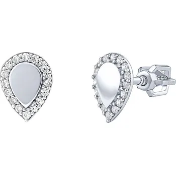 Náušnice Stříbrné náušnice Aki s Brilliance Zirconia PRGSGE2136ES