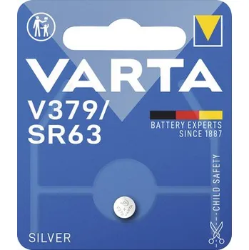 Článková baterie Knoflíková baterie VARTA V379/SR63 1,55V