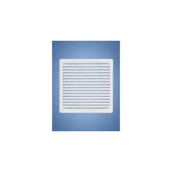 Větrací mřížka Mřížka-krytka 200x200 síťovina HNĚDÁ (Mřížka větrací odvětrávací průduch krytka)