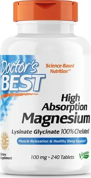 Doctor's Best High Absorption Magnesium Chelate 240 tob.
