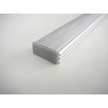 LED osvětlení T-LED Koncovka LED profilu N2 plastová Výběr varianty: Plná