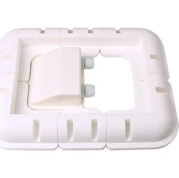 Vývojová deska Držák na fotovoltaický (solární) panel - Rohový s průchodkou, set 6 kusů