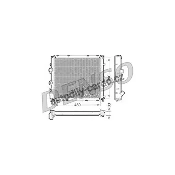 Chladič motoru Chladič motoru DENSO (DE DRM23011)