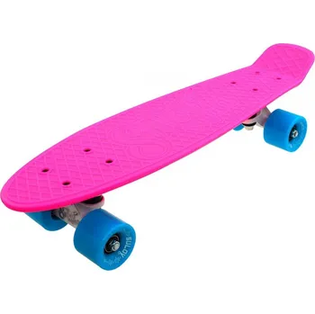 Pennyboard Penny board 22" SULOV® NEON SPEEDWAY růžovo-modro-bílý