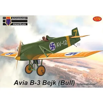 Plastikový model 1/72 Avia B-3 Bull 'International' (3x camo)