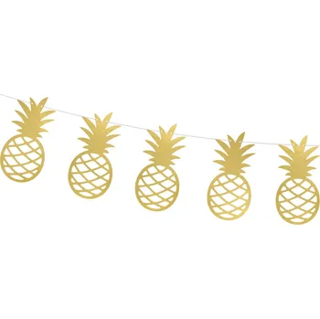 PartyDeco Girlanda Aloha ananasy