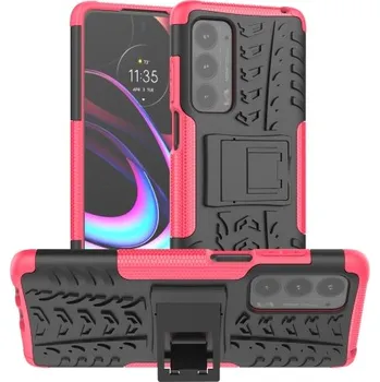 Pouzdro na tablet VSECHNONAMOBIL 36028 STAND Extra odolný obal Motorola Edge 2021 růžový