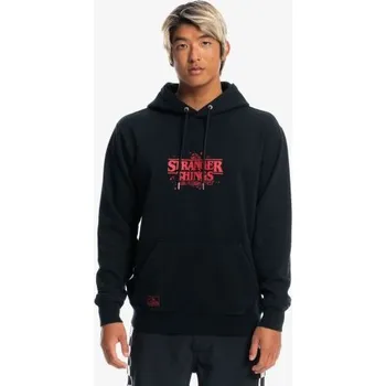 Pánská mikina MIKINA QUIKSILVER OFFICIAL LOGO FLEECE - černá - M + při osobním odběru 1 358 Kč