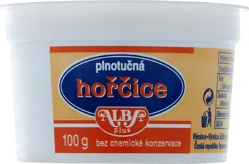 Hořčice ALBA plus Hořčice plnotučná 100 g