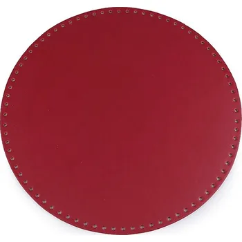 Kabelka Dno na kabelku / vak 25 cm, tmavě červená