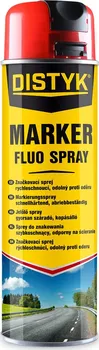 Barva ve spreji Den Braven Distyk Marker Fluo Spray 500 ml