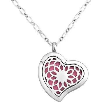 Náhrdelník Aroma difúzní náhrdelník Heart Flower