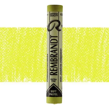 Kresba Suchý pastel REMBRANDT - zelená Barva: 633.5 - Permanent Yellow Green