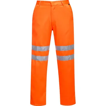 PORTWEST Hi-Vis kalhoty RIS Velikost: S, Barva: oranžová-prodloužená