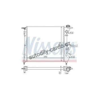 Chladič motoru Chladič motoru NISSENS 63929