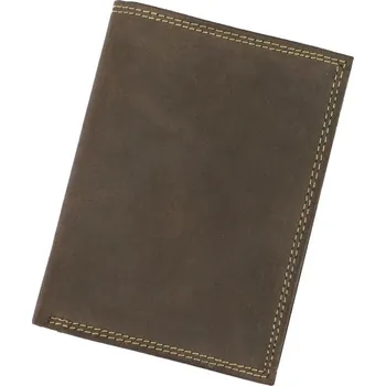 Peněženka Tmavěhnědá kožená peněženka N4-CHM-NL + RFID