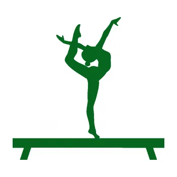 Samolepicí dekorace na vozidlo Gymnastka 003 pravá kladina (20 - tmavě zelená) SAMOLEPKA NA AUTO, NÁLEPKA, FÓLIE, POLEP, TUNING, VLASTNÍ TEXT, TISK, AUTOSAMOLEPKY.cz, POLEPY, OBRÁZEK, LOGO, 3D STICKERS