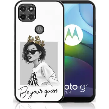 Příslušenství pro tablet VSECHNONAMOBIL 38939 MY ART Silikonový kryt Motorola Moto G9 Power QUEEN (139)